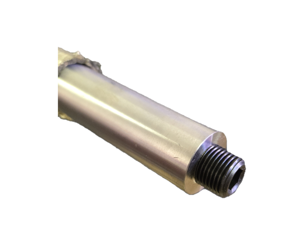 Tube notcher shafts