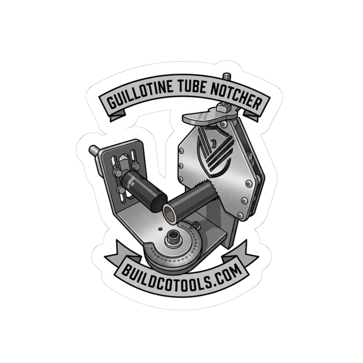 Guillotine decal