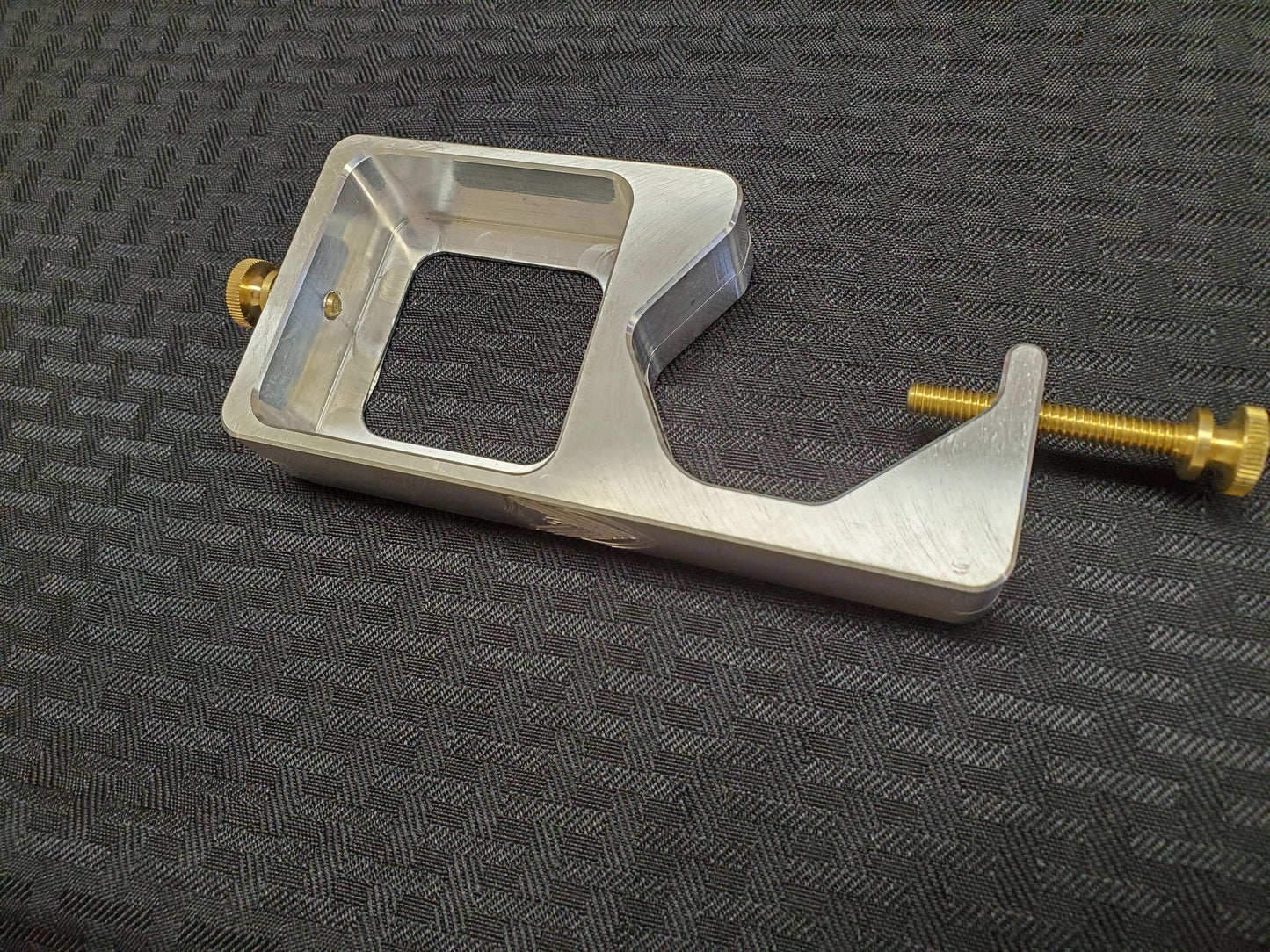 Digital angle finder tube clamp