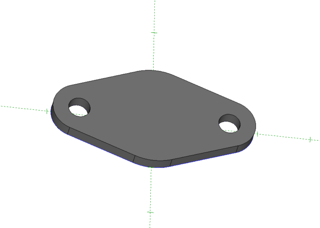 1.75 tube, 2 bolt weld in tube flanges
