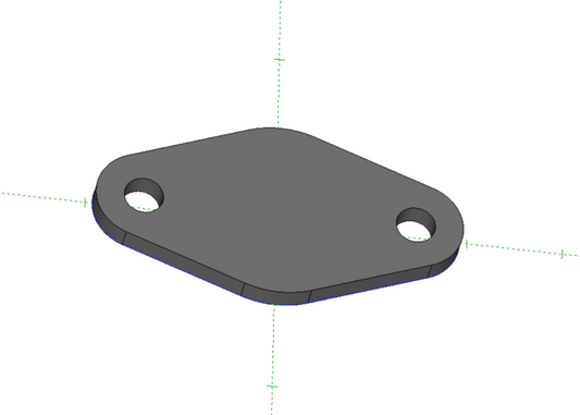 1.75 tube, 2 bolt weld in tube flanges
