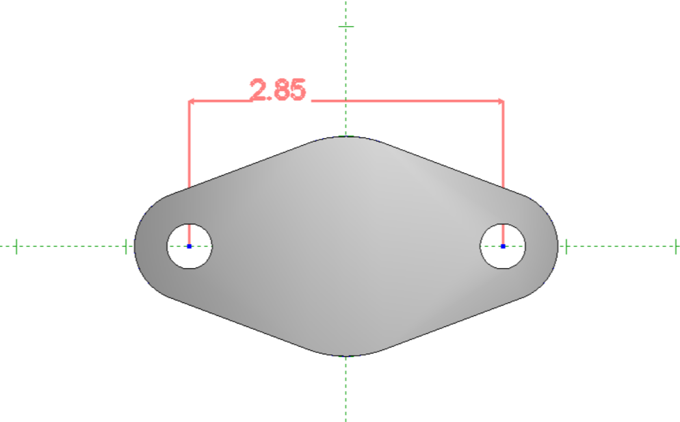 1.75 tube, 2 bolt weld in tube flanges